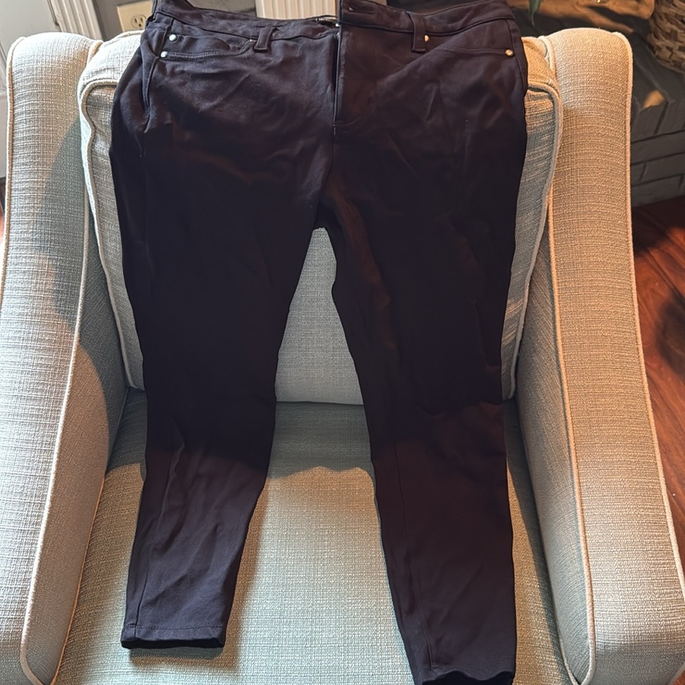 Liverpool Midnight Black Denim